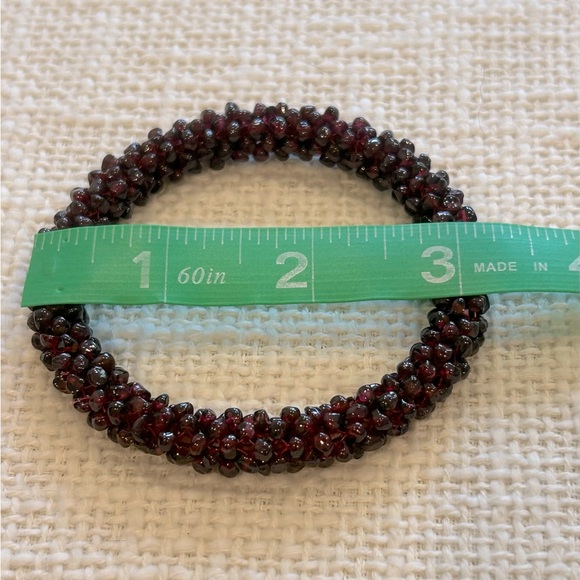 Garnet Nugget Bangles - Picture 5 of 6